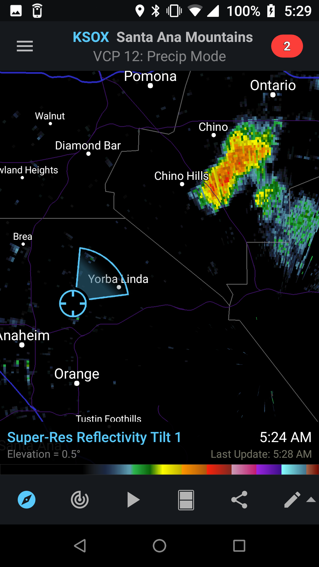 TStorm Cell in the NE Snapshots and Whatnots