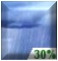 Scattered Showers. Chance for Measurable Precipitation 30% Scattered Showers. Chance for Measurable Precipitation 30%