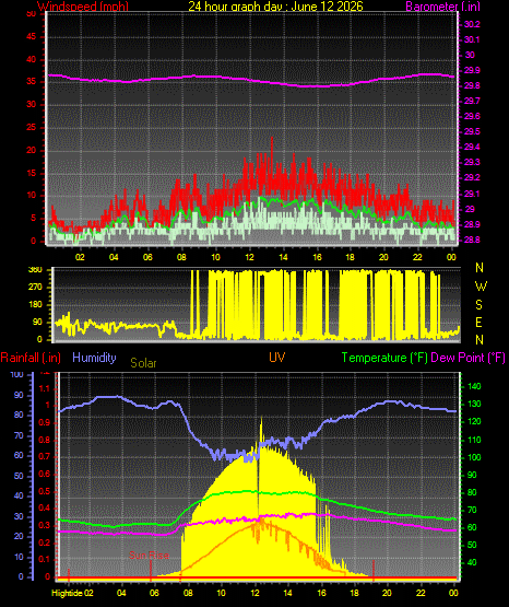 24 Hour Graph for Day 12