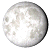 Waning Gibbous, 16 days, 3 hours, 1 minutes in cycle
