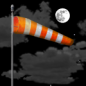 Friday Night: Partly Cloudy