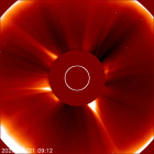 Latest LASCO C2 image of the Sun
