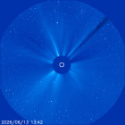 Latest LASCO C3 image of the Sun