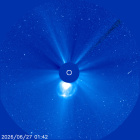 Latest LASCO C3 image of the Sun