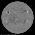 Latest SDO/HMI Magnetogram image of the Sun