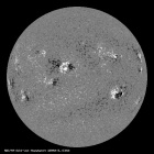 Latest SDO/HMI Magnetogram image of the Sun
