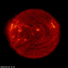 SOHO EIT 304 image of the sun