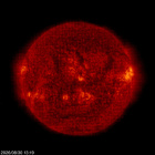 SOHO EIT 304 image of the sun